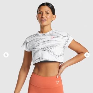 Gymshark Zone Graphic Crop Tee